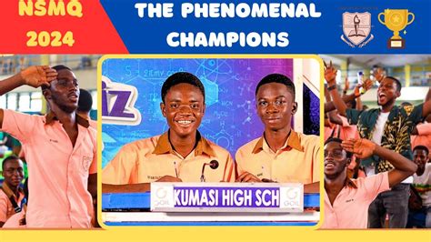 nsmq results today|NSMQ 2024: ASHANTI REGIONAL CHAMPIONSHIP FINAL.